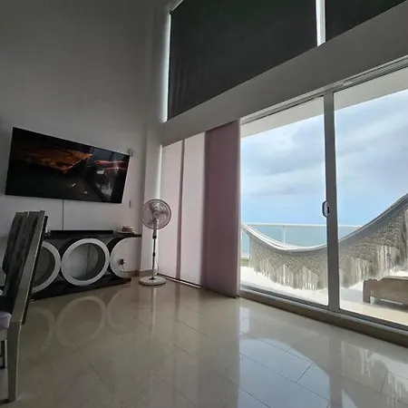 Apartamento De 3 Pisos Frente Al Mar Zona Norte * Cartagena